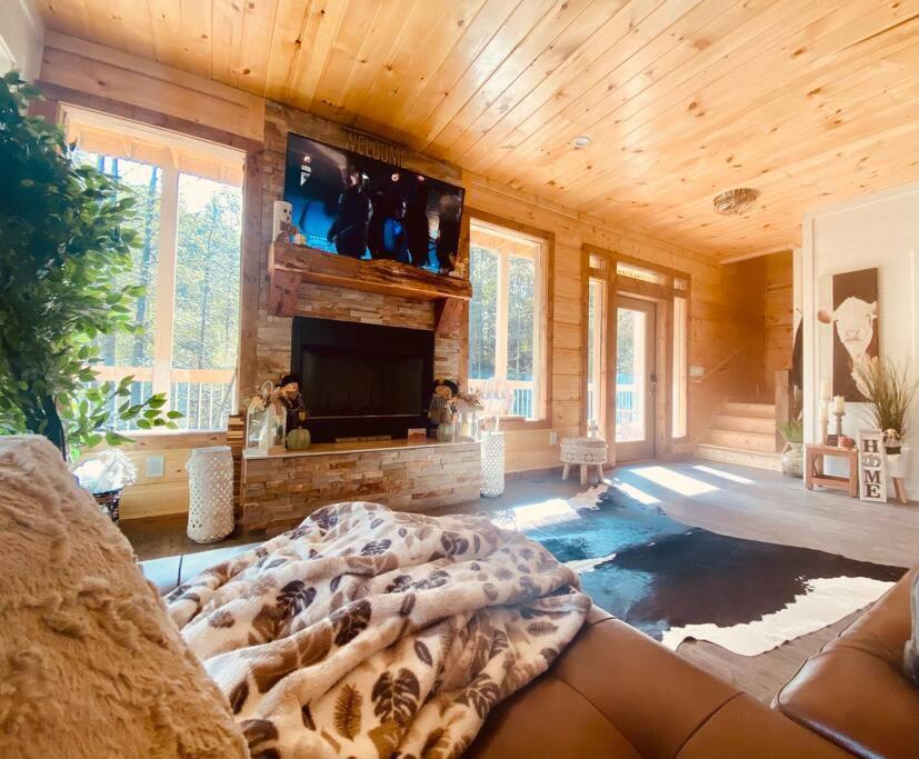 The Grand Tennessean Cabin- Four Bedroom Luxury Cabin In The Mountains بيدجن فورج المظهر الخارجي الصورة